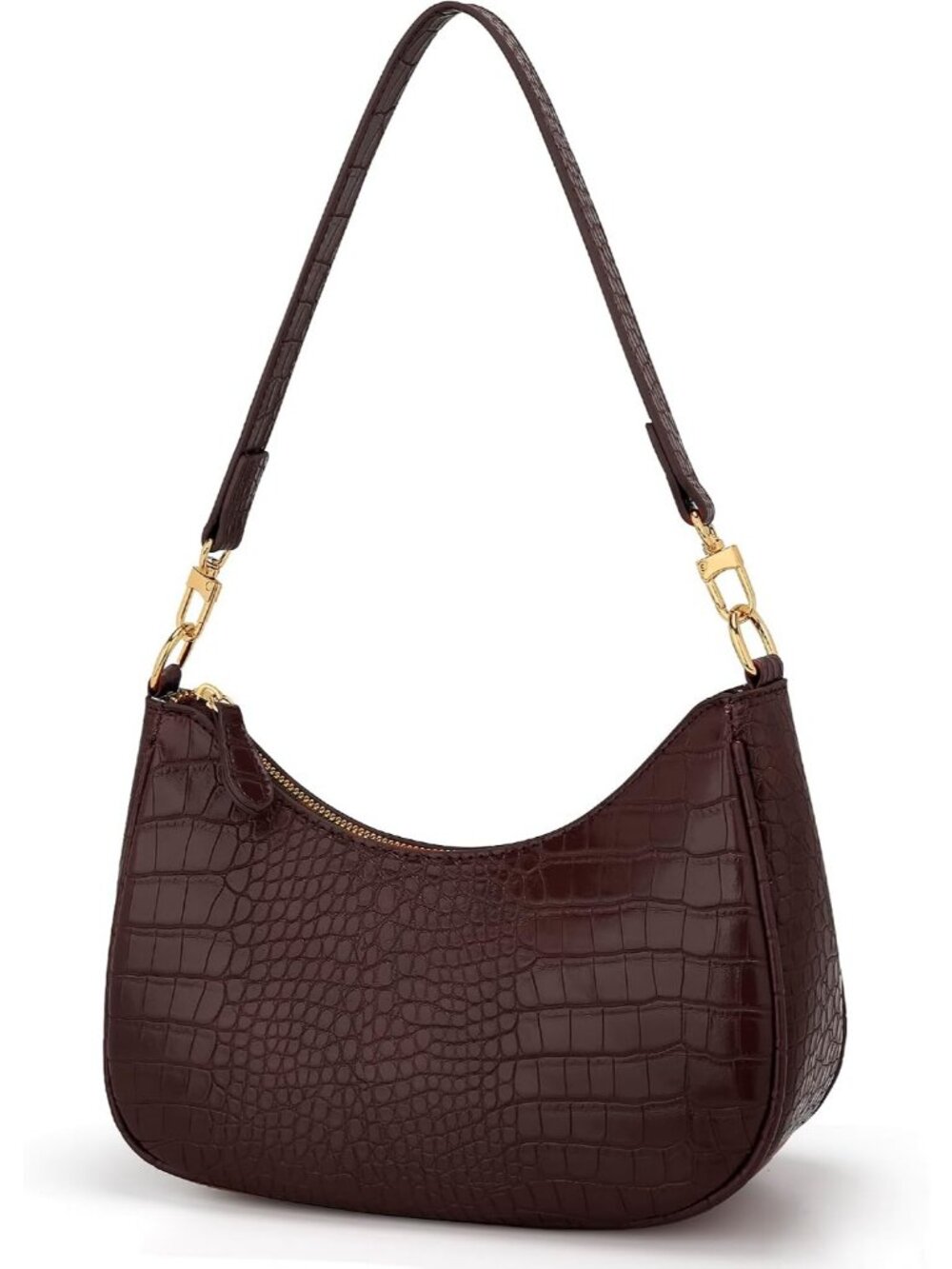 Women's E-Coffee Cute HandBags Retro Hobo Shoulder Clutch Underarm Purse